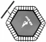 Батут для фітнесу AGA SPORT FITNESS 130 см чорний-Ідеальний вибір для ефективних тренувань - Зображення 4