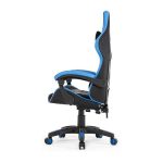 Геймерське крісло Infini Five чорно-блакитне -Максимальний комфорт - Зображення 5