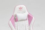 Геймерське крісло KRAKEN Feyton біло-рожеве- комфорт та елегантність для вас - Зображення 3