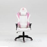 Геймерське крісло KRAKEN Feyton біло-рожеве- комфорт та елегантність для вас - Зображення 8