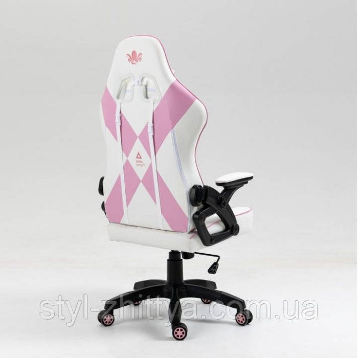 4400495228_w640_h640_4400495228 Геймерське крісло KRAKEN Feyton біло-рожеве- комфорт та елегантність для вас - Зображення 7