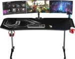 Ігровий комп'ютерний стіл ULTRADESK FRAG Xxl Black160 см x 75 -Просторий та стильний - Зображення 3