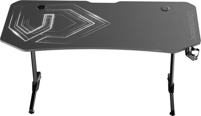 Ігровий комп'ютерний стіл ULTRADESK FRAG Xxl Black160 см x 75 -Просторий та стильний - Зображення 7