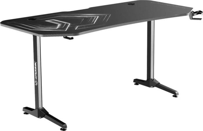 Ігровий комп'ютерний стіл ULTRADESK FRAG Xxl Black160 см x 75 -Просторий та стильний - Зображення 8