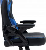 Геймерське крісло KRAKEN Feyton чорно-синє - комфорт та стиль для тривалих ігор - Зображення 8