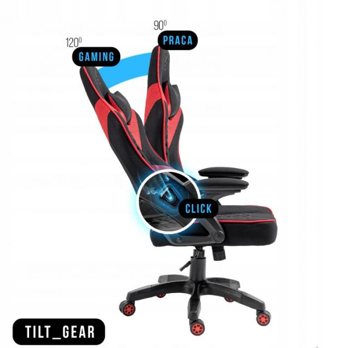 4695500283_w640_h640_kraken-feyton-gejmerskoe Геймерське крісло KRAKEN Feyton тканина чорно-червона .Преміум комфорт і стиль - Зображення 7