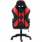 Геймерське крісло KRAKEN Feyton чорно-червоний-потужний стиль та комфорт - Зображення 4