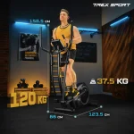 Орбітрек магнітний еліптичний Trex Sport TX-600CT Velox-Максимальна ефективність для тренувань всього тіла вдома - Зображення 9