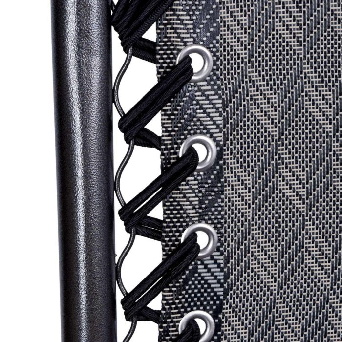 Розкладний лежак 2в1 eHokery ORION коричневий ялинка- Комфортний відпочинок з елегантним дизайном - Зображення 8