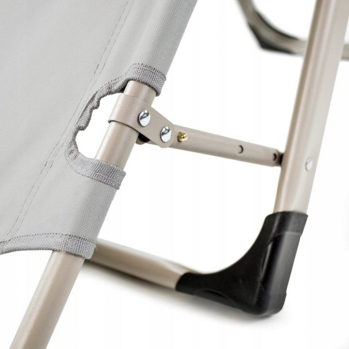 Розкладний пляжний лежак 2в1+подушка Sandos KUSENO -Максимальний комфорт для відпочинку на пляжі та в саду - Зображення 6