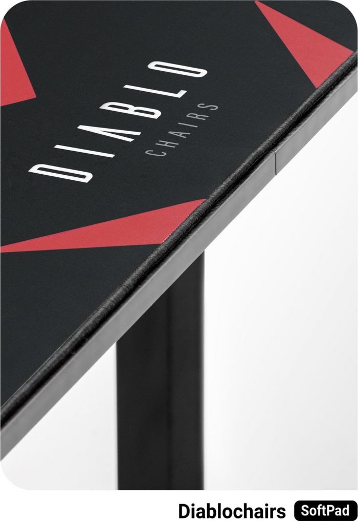 Геймерський стіл Diablo Chairs X-Mate 1400 Red 140x66 см - Зображення 3