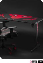 Геймерський стіл Diablo Chairs X-Mate 1400 Red 140x66 см - Зображення 7