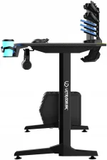 ІГРОВИЙ КОМП'ЮТЕРНИЙ СТІЛ 140x60 см ULTRADESK FRAG + PAD Gold-Стильний та функціональний - Зображення 2