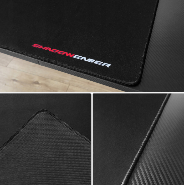 Геймерський стіл Shadow Gamer 140 х 60 см RGB LED - Зображення 6