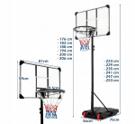 Баскетбольний набір Costway SP37867 Ідеальний вибір для тренувань та розваг - Зображення 2