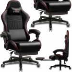 Геймерське крісло STAZER EAGLE Чорно-червоний-ідеальний комфорт для тривалих ігор