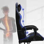 Геймерське крісло STAZER Coliber Чорно-синій-Ідеальний Комфорт для Тривалих Ігор - Зображення 3