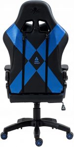 Геймерське крісло KRAKEN Feyton чорно-синє - комфорт та стиль для тривалих ігор - Зображення 7