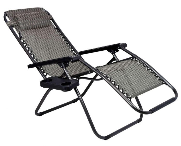 Розкладний лежак 2в1 eHokery ORION коричневий ялинка- Комфортний відпочинок з елегантним дизайном - Зображення 2