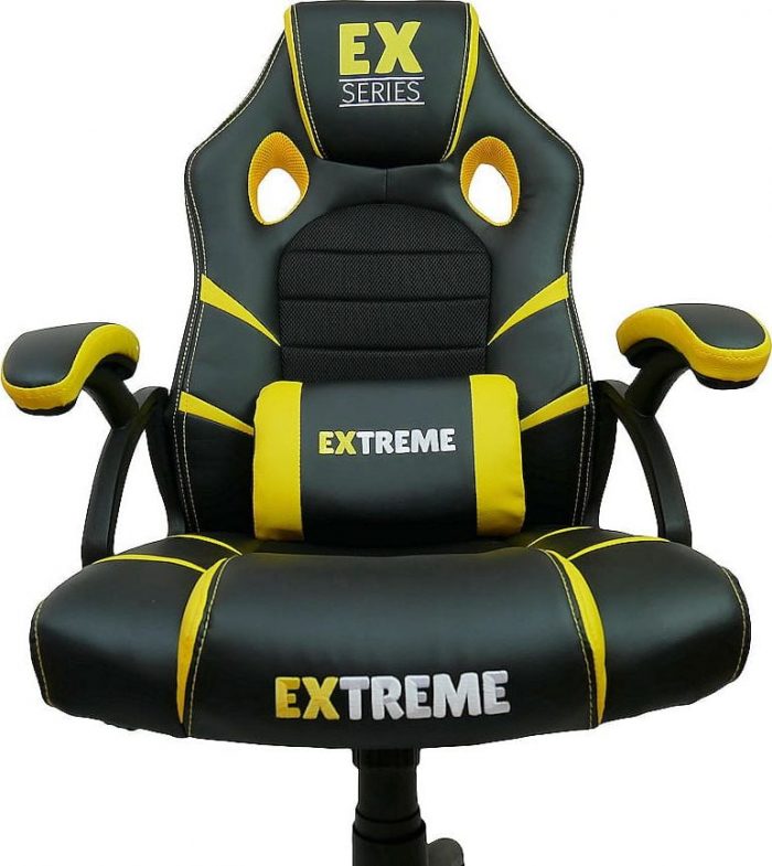 Геймерське крісло Zenga Extreme EX жовте - Зображення 4
