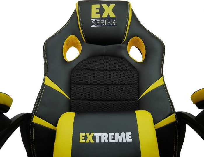 Геймерське крісло Zenga Extreme EX жовте - Зображення 5