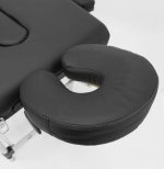 Розкладний алюмінієвий масажний стіл I-Coucou чорний - Зображення 6