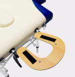 Розкладний алюмінієвий масажний стіл I-Coucou blue-cream - Зображення 6