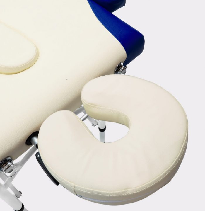 Розкладний алюмінієвий масажний стіл I-Coucou blue-cream - Зображення 5