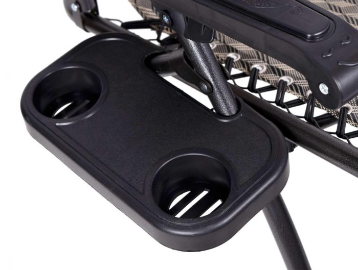 Розкладний лежак 2в1 eHokery ORION коричневий ялинка- Комфортний відпочинок з елегантним дизайном - Зображення 6