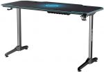 Ігровий комп'ютерний стіл ULTRADESK FRAG Blue 140X66 см +підкладка -Просторий та стильний - Зображення 3