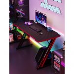 Геймерський стіл ATOS Carbon 140 x 60-Просторий та стильний - Зображення 3