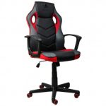 Геймерське крісло KRAKEN DELTA чорно-червоний -стильний дизайн та комфорт