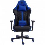 Геймерське крісло KRAKEN HELIOS тканина чорно-синій- елегантний дизайн та комфорт для геймерів - Зображення 2