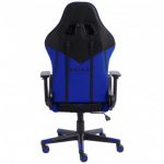 Геймерське крісло KRAKEN HELIOS тканина чорно-синій- елегантний дизайн та комфорт для геймерів - Зображення 4