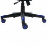 Геймерське крісло KRAKEN HELIOS тканина чорно-синій- елегантний дизайн та комфорт для геймерів - Зображення 5