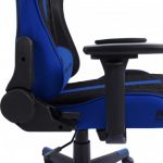 Геймерське крісло KRAKEN HELIOS тканина чорно-синій- елегантний дизайн та комфорт для геймерів - Зображення 7