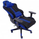 Геймерське крісло KRAKEN HELIOS тканина чорно-синій- елегантний дизайн та комфорт для геймерів - Зображення 9