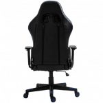 Геймерське крісло KRAKEN HELIOS чорно-синій екошкіра-стильний дизайн та комфорт для тривалих ігор - Зображення 4