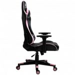 Геймерське крісло KRAKEN HELIOS чорно-рожевий екошкіра-стиль та комфорт для енергійних геймерів - Зображення 3