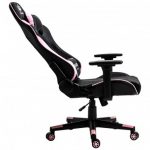 Геймерське крісло KRAKEN HELIOS чорно-рожевий екошкіра-стиль та комфорт для енергійних геймерів - Зображення 7