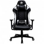 Геймерське крісло KRAKEN HELIOS чорно-сріблястий екошкіра-елегантний дизайн та максимальний комфорт - Зображення 2