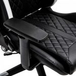 Геймерське крісло KRAKEN HELIOS чорно-сріблястий екошкіра-елегантний дизайн та максимальний комфорт - Зображення 8