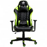 Геймерське крісло KRAKEN HELIOS чорно-зелений екошкіра- динамічний стиль та зручність - Зображення 2