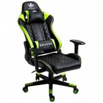 Геймерське крісло KRAKEN HELIOS чорно-зелений екошкіра- динамічний стиль та зручність - Зображення 7