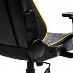 Геймерське крісло KRAKEN HELIOS чорно-жовтий екошкіра-яскравий дизайн та максимальний комфорт - Зображення 11
