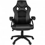 Геймерське крісло KRAKEN DRAKON екошкіра чорне-елегантний дизайн і комфорт - Зображення 2