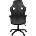 Геймерське крісло KRAKEN DRAKON екошкіра чорне-елегантний дизайн і комфорт - Зображення 4