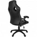 Геймерське крісло KRAKEN DRAKON екошкіра чорне-елегантний дизайн і комфорт - Зображення 8