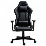 Геймерське крісло KRAKEN HELIOS чорний екошкіра-комфорт та підтримка для тривалих ігор - Зображення 2