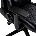 Геймерське крісло KRAKEN HELIOS чорний екошкіра-комфорт та підтримка для тривалих ігор - Зображення 9
